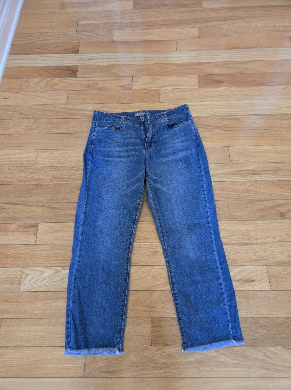 Habitat Women's Straight Leg Jeans in Blue Denim